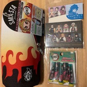 Demon Slayer Kyojuro Pencil Case Set Japan Exclusive